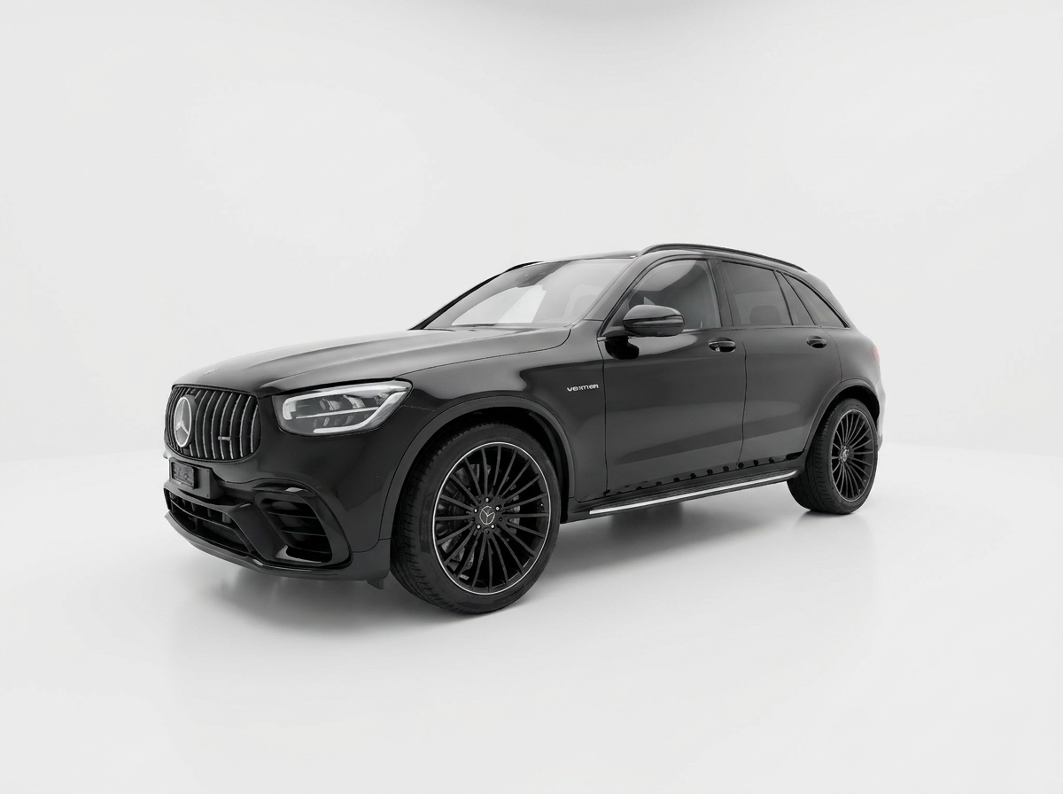 Car in White studio